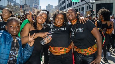 Photos- Positivity on display at Oakland’s Black Joy Parade
