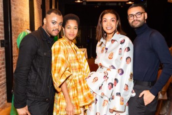 Sherri McMullen & Tamu McPherson host Christopher John Rogers Welcome Dinner