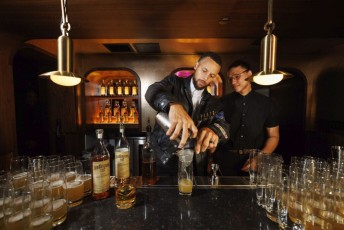 Grand Opening of The New Westin St. Francis Lobby, Bourbon Steak Restaurant & Bar by Michael Mina and The Eighth Rule by Steph Curry