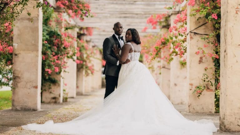 Danielle Brooks Wore Christian Siriano and Alonuko for Her Glamorous Winter Wedding