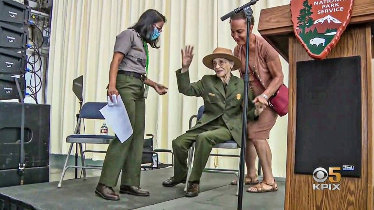 Video | Hundreds Attend Retirement Party for Beloved Centenarian Park Ranger