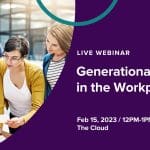 Webinar: Generational Bias in the Workplace