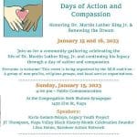 MLK Commemoration and Celebration of Compassion and Action
