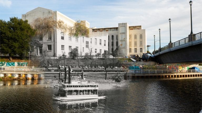 Photos, old and new, show Oakland then and now