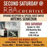 Guest Artist Artemis Shatzkin .