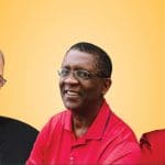 Lisa Leslie, Phil Jackson, and Bill Cartwright