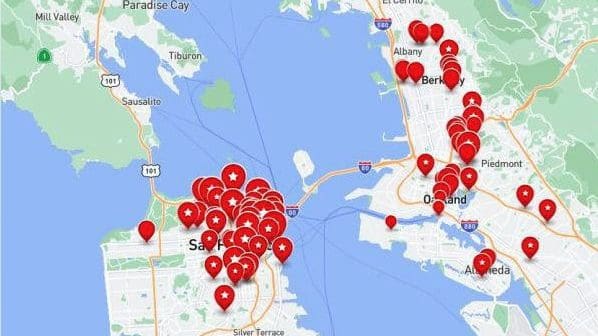 Want to find the best Bay Area restaurants near you? Try this neat mapping tool