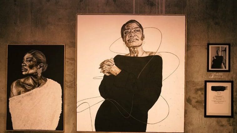 ‘Throughline’ exhibit celebrates Oakland’s Black women leaders with art, poetry, food + music