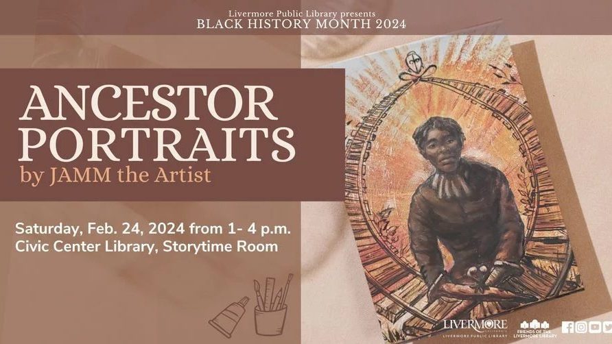 Black History Month 2024: Ancestor Portraits by JAMM the Artist