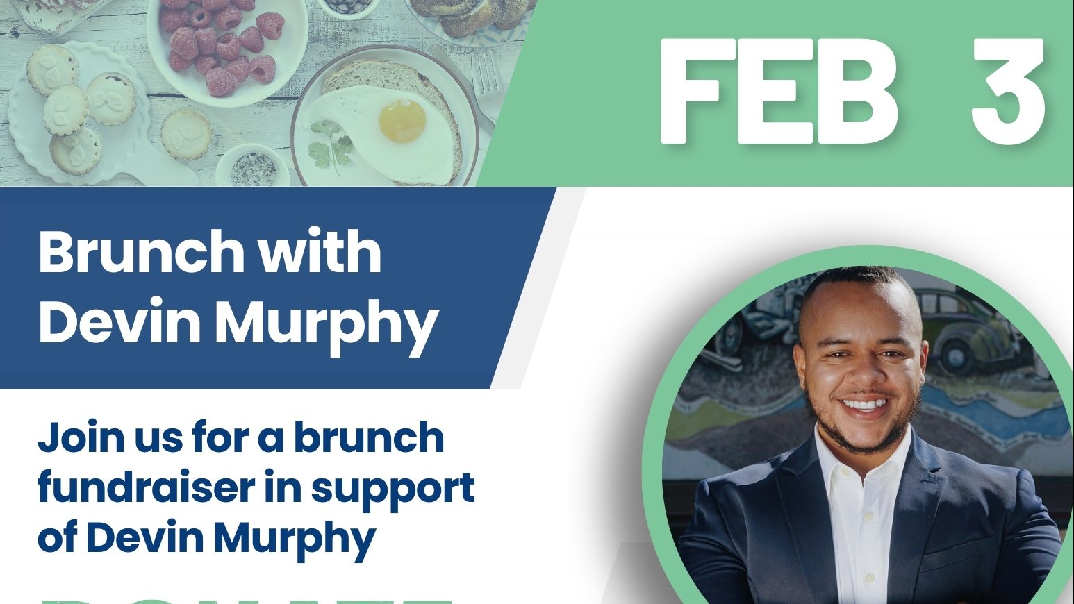 Brunch Fundraiser with Mayor Devin T. Murphy