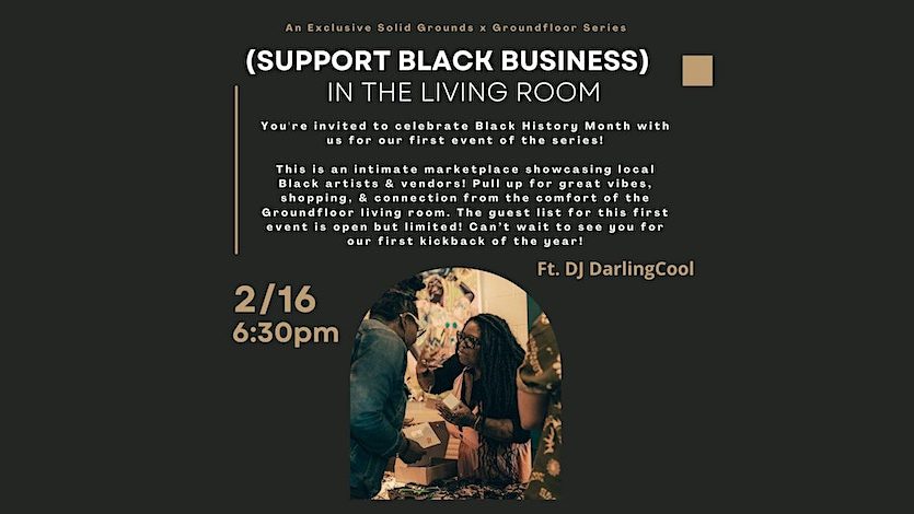 (Support Black Business A Kickback & Market) In the Living Room
