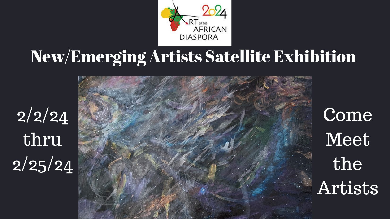 Art of the African Diaspora 2024 New/Emerging Artists Exhibition