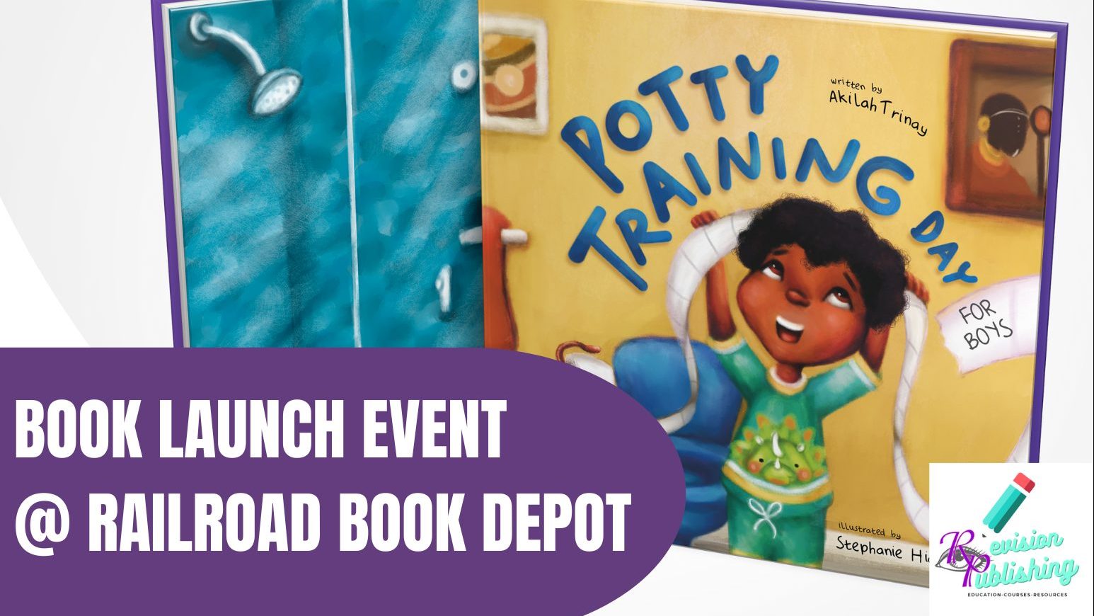 Book Launch Event - Potty-Training Day Series