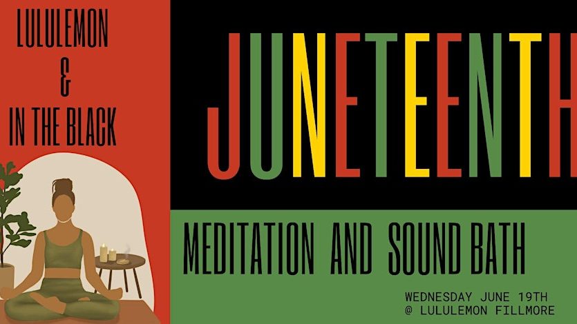 Juneteenth Meditation and Sound Bath An Evening of Renewal