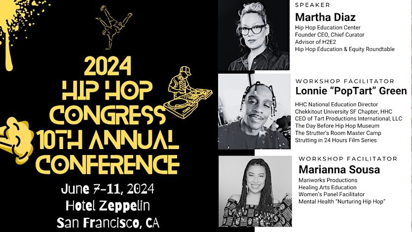 The 2024 Strutters Room Master Camp & Hip Hop Congress C.E.O. Conference