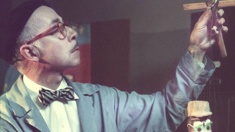 Library Exhibit Honors the Prolific Output of an SF Artist and Puppeteer