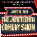 PAALT Juneteenth Comedy Show flyer-1