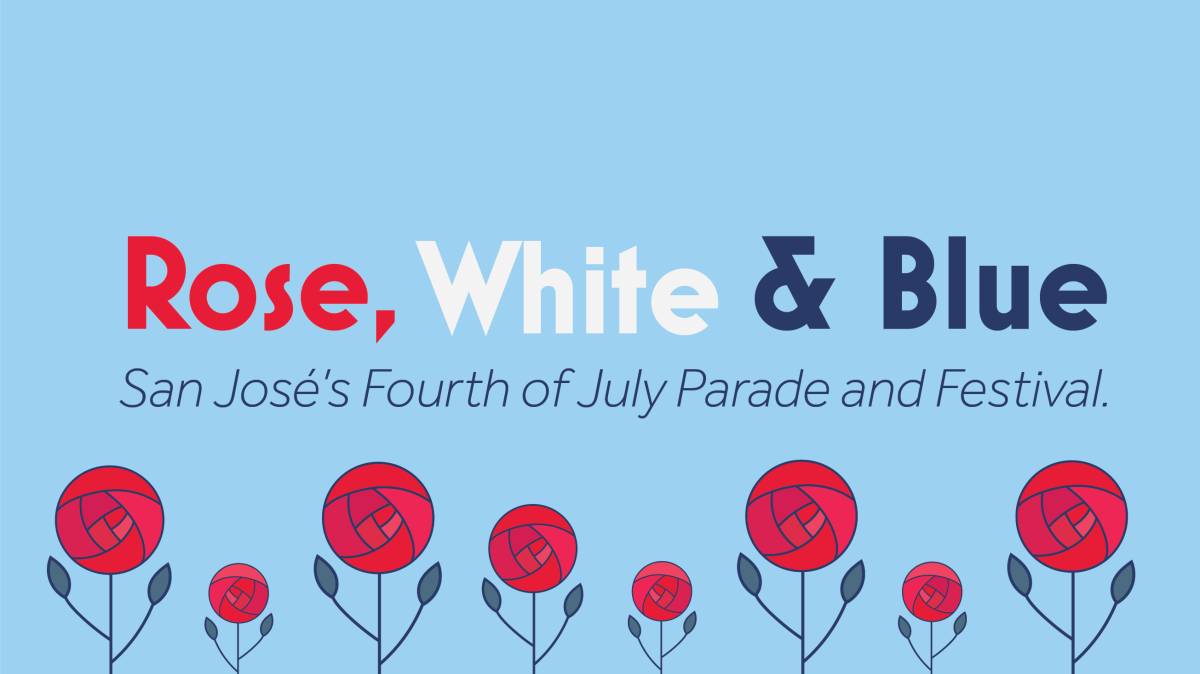 The Rose, White, and Blue Parade