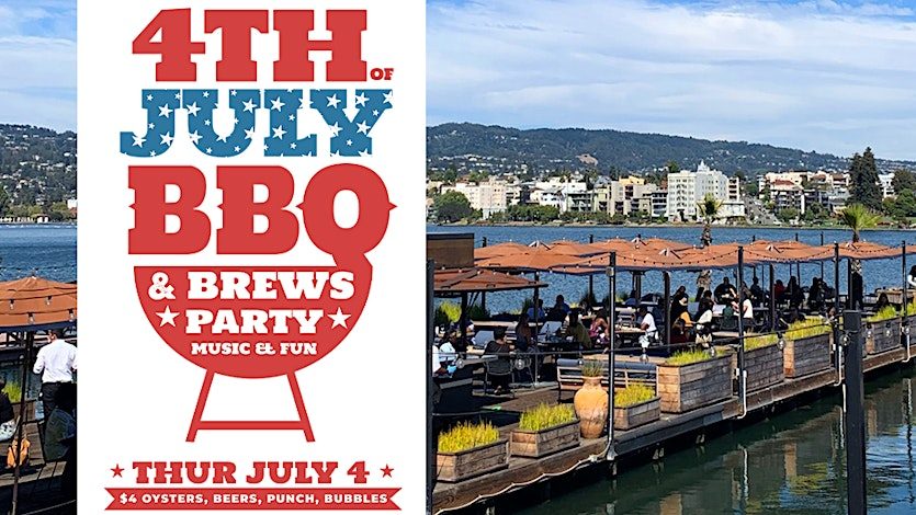 4th of July BBQ & BREWS PARTY on the DOCK | Music & Fun at LAKE CHALET