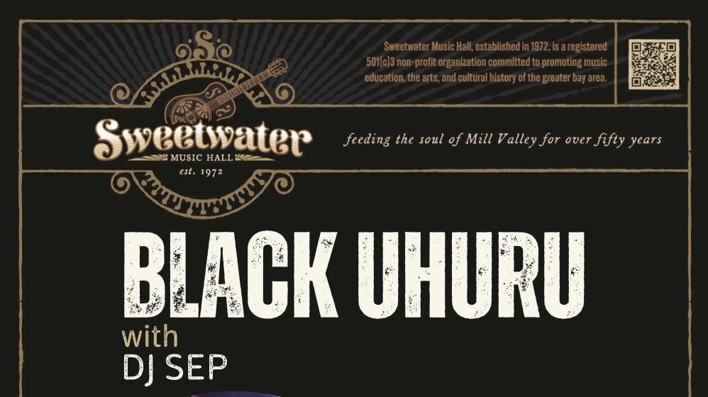 Reggae legends Black Uhuru, plus DJ Sep at Sweetwater Music Hall