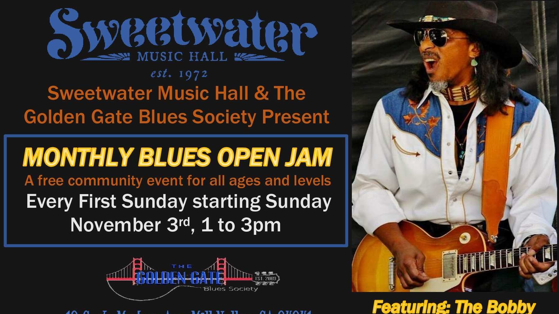 Golden Gate Blues Sessions – First Sunday Open Jam