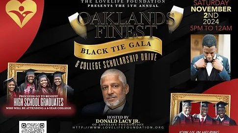 Oakland's Finest Black Tie Gala & Scholarship Drive