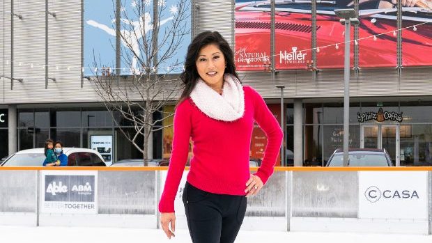 Kristi Yamaguchi Barbie Event at the Ice Rink