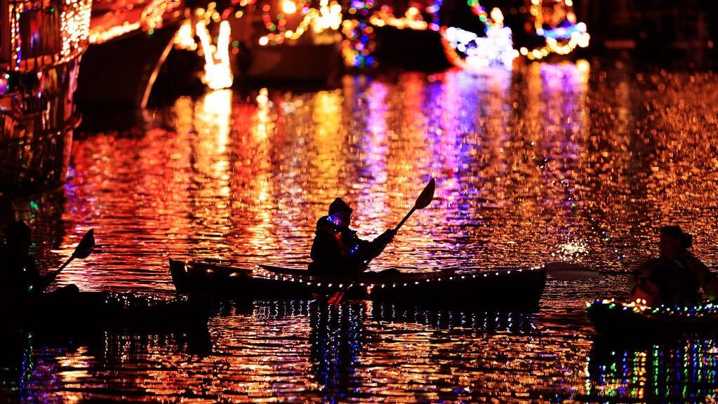 Petaluma Lighted Boat Parade