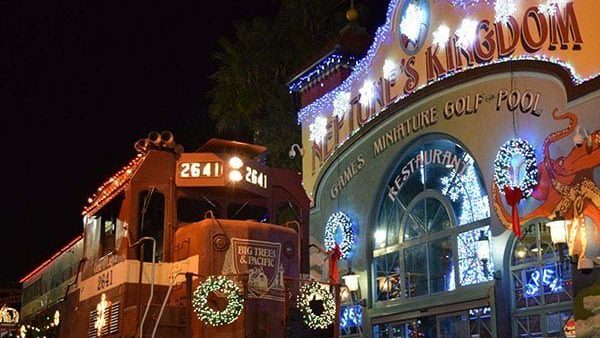 Santa Cruz Holiday Lights Train