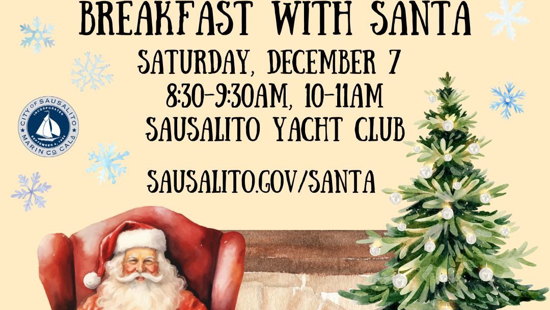 Sausalito Breakfast with Santa