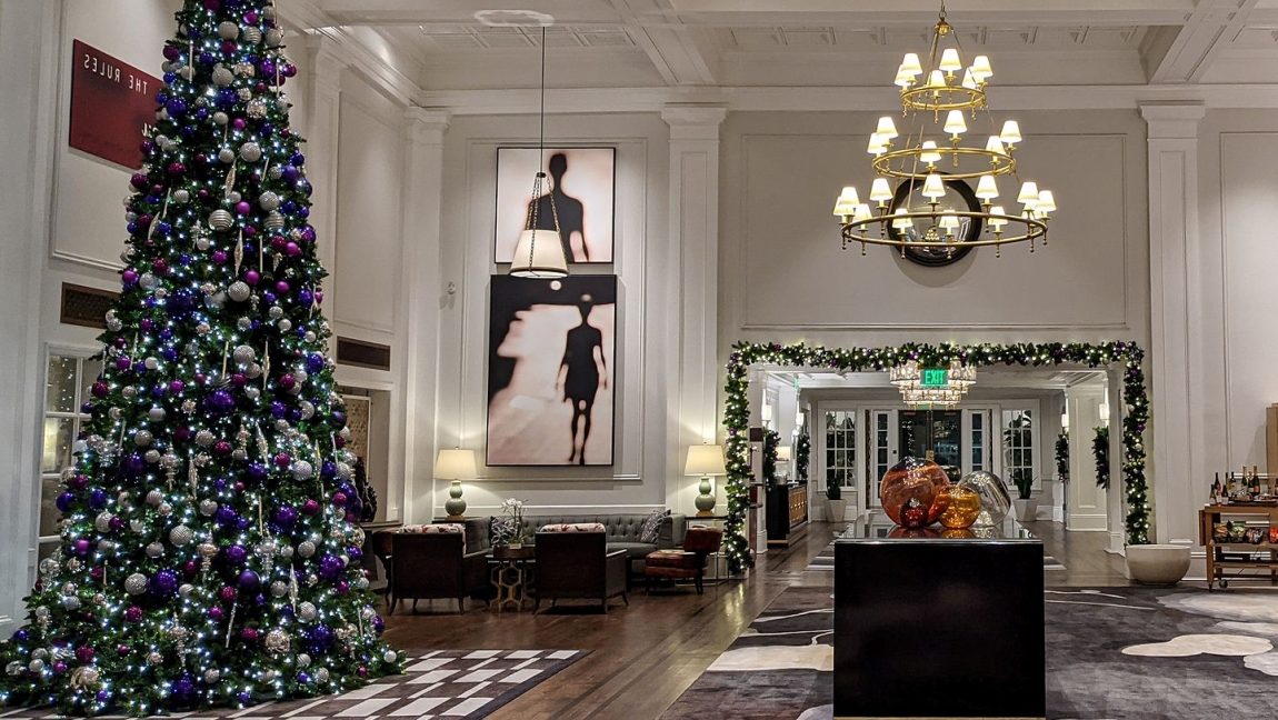 Tree Lighting at Claremont Club & Spa