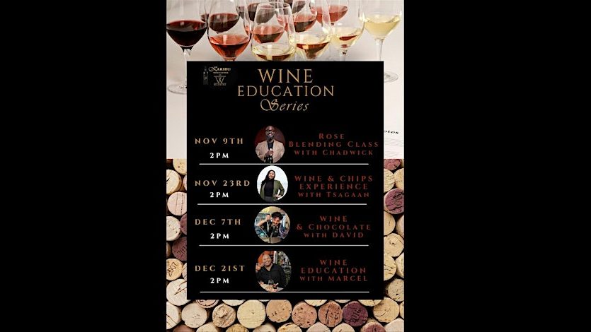 Wine Education Series at KARIBU