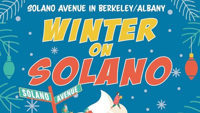 Winter on Solano Avenue