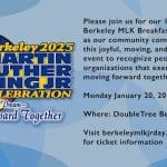 Berkeley MLK Breakfast 2025