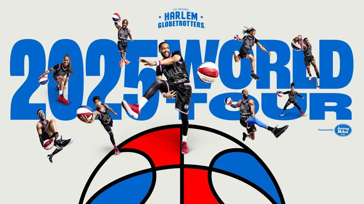 Harlem Globetrotters 2025 World Tour Presented by Jersey Mike's Subs