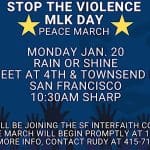 Silence The Violence MLK Day Peace Walk