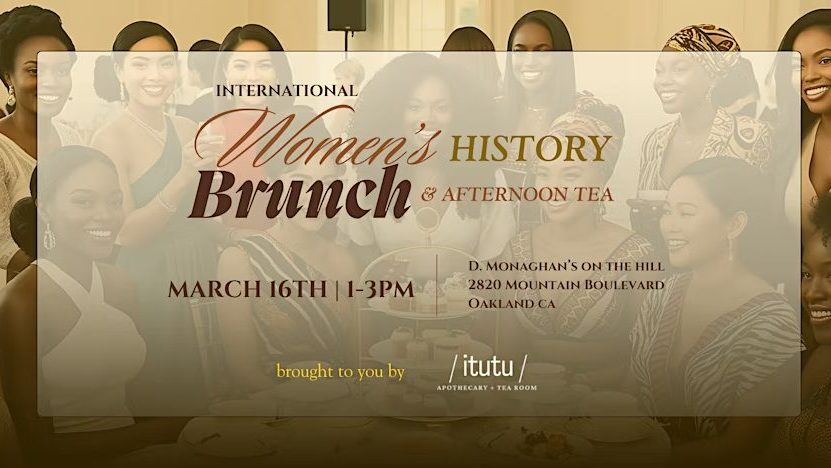 A Women’s International History Month Afternoon Tea & Brunch