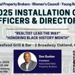 2025 Installation of Officers & Directors