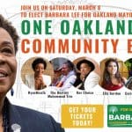 ONE OAKLAND Community Event with Barbara Lee
