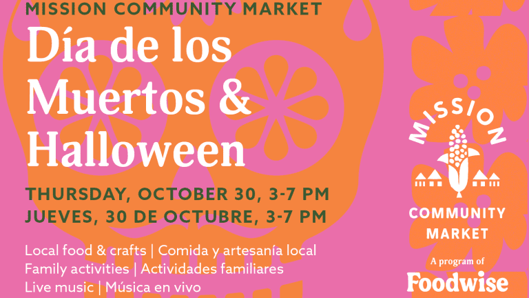 Día de los Muertos and Halloween at Mission Community Market