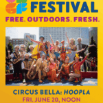 Circus Bella’s “Hoopla” at YBG Festival