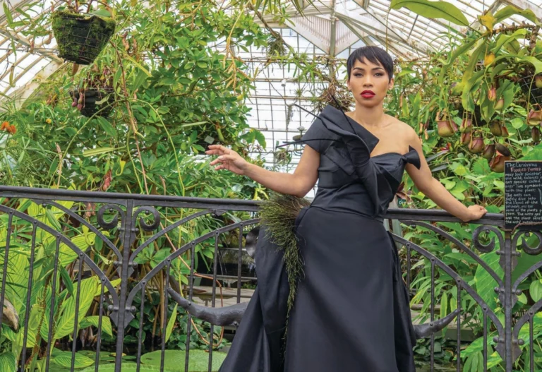 Moanalani Jeffrey Stuns in Jad Racha at Union Square in Bloom