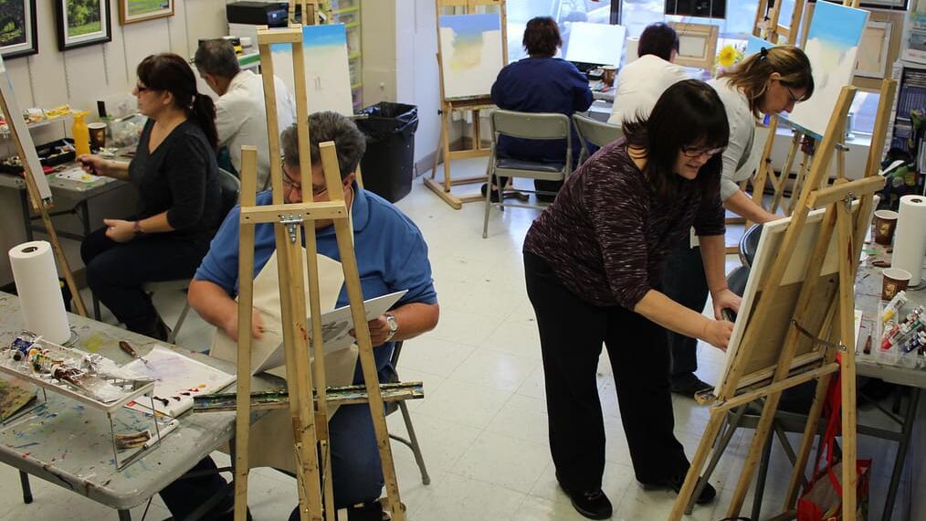 Intermediate Painting for Adults: Exploring Techniques and Media