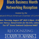 Black Business Month Networking Reception