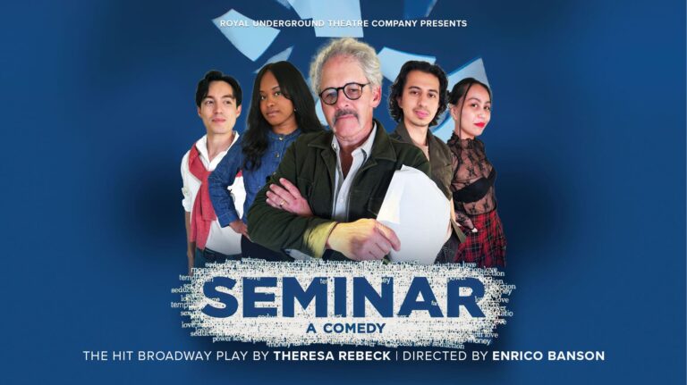 Seminar, the hit Broadway play by Theresa Rebeck
