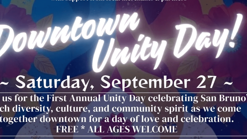 San Bruno's Chamber of Commerce First Annual Downtown Unity Day