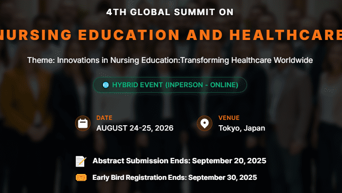 4th Global Summit on Nursing Education and Healthcare