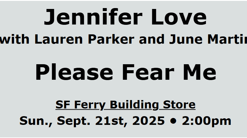 Book Launch: Jennifer Love with Lauren Parker and June Martin