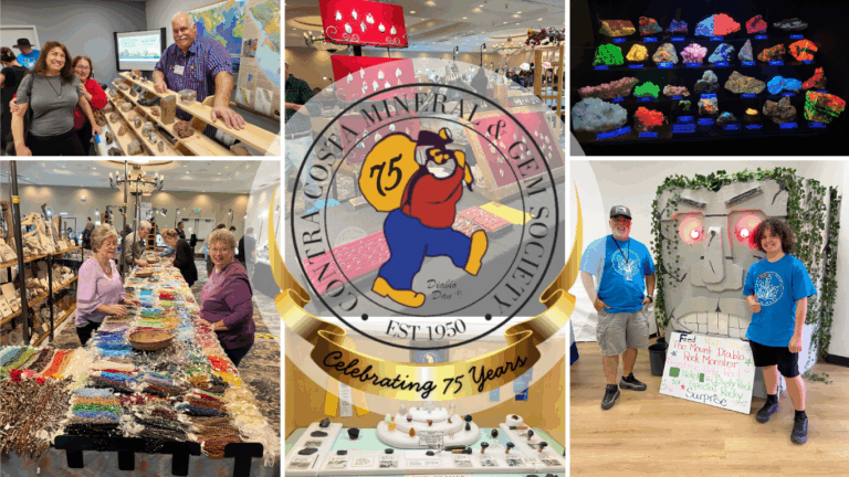 CCMGS 75th Anniversary Mineral & Gem Show