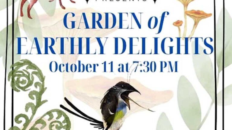 Garden of Earthly Delights Comedy Show at Akoma
